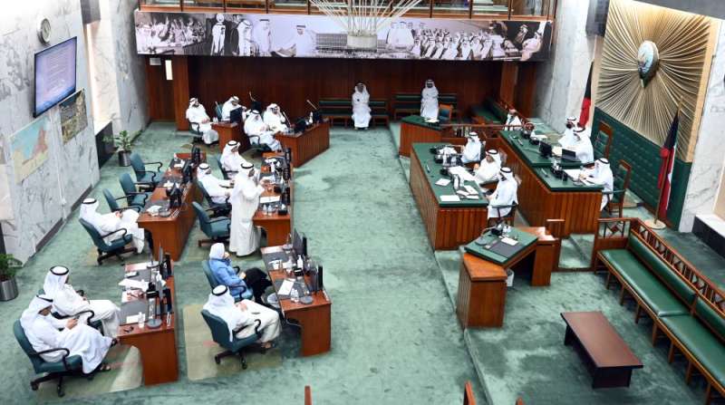 جانب من جلسة مجلس البلدي (تصوير نايف العقلة)