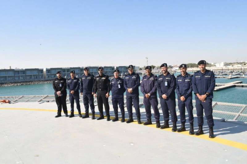 الفريق النواف يتفقد نادي ضباط الشرطة 