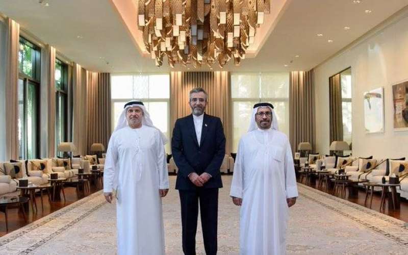  قرقاش والمرر خلال لقائهما كني 