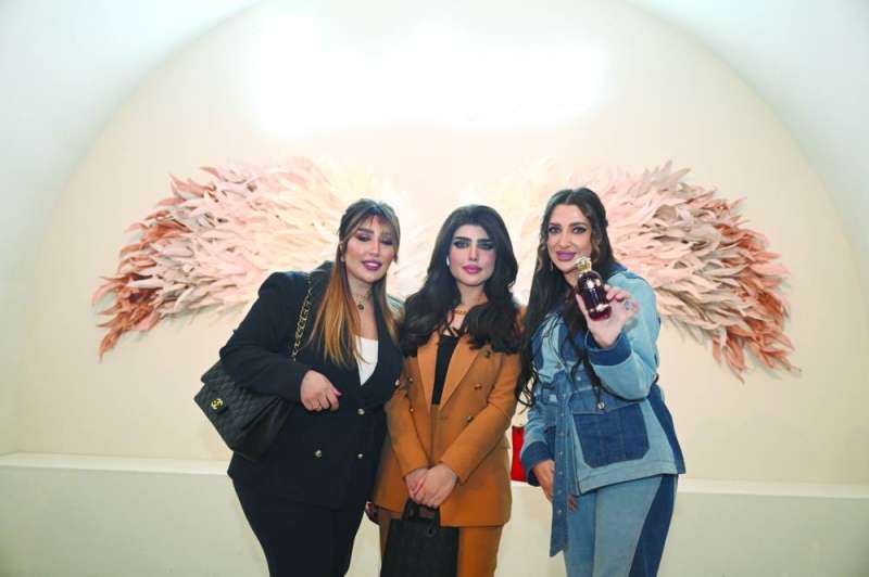 رندا حجاج وشيماء قمبر والدكتورة خلود