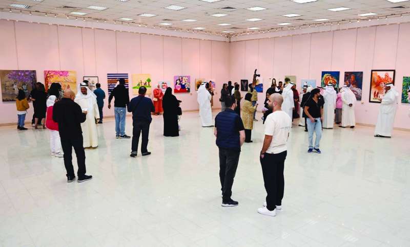 
جانب من المعرض	
