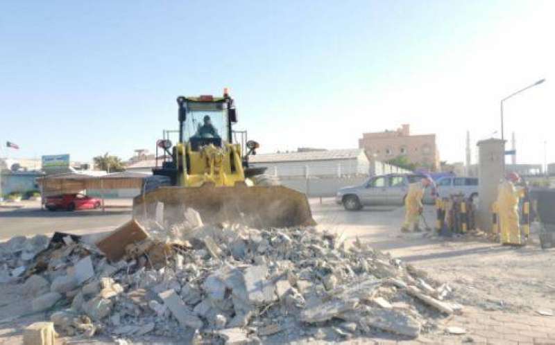 حملة لتنظيف شوارع «الفردوس»
 