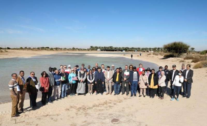 السفراء والديبلوماسيون في المحمية