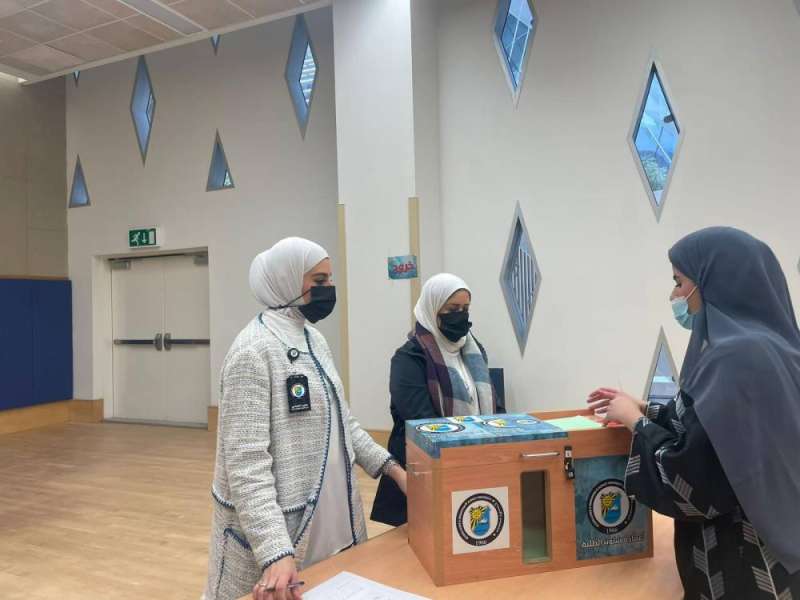 جانب من الاقتراع 