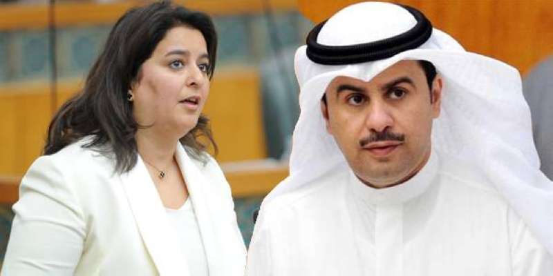 النائب ثامر السويط والوزيرة رنا الفارس