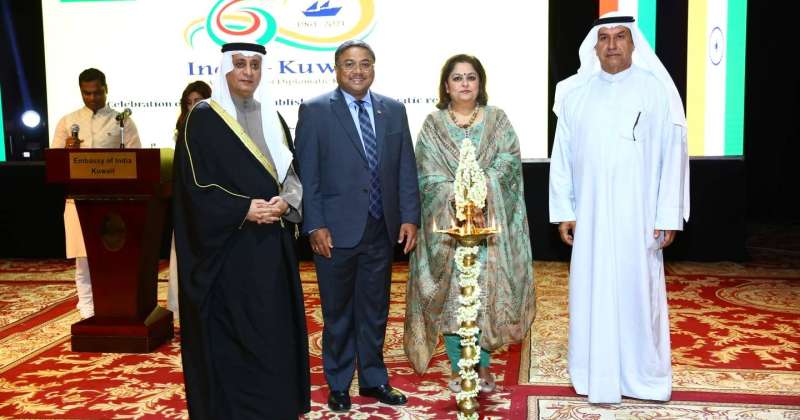 The Indian Ambassador inaugurates “Namaste Kuwait” at the Kuwait National Museum