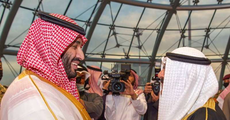 Saudi Crown Prince arrives in Kuwait on an official visit