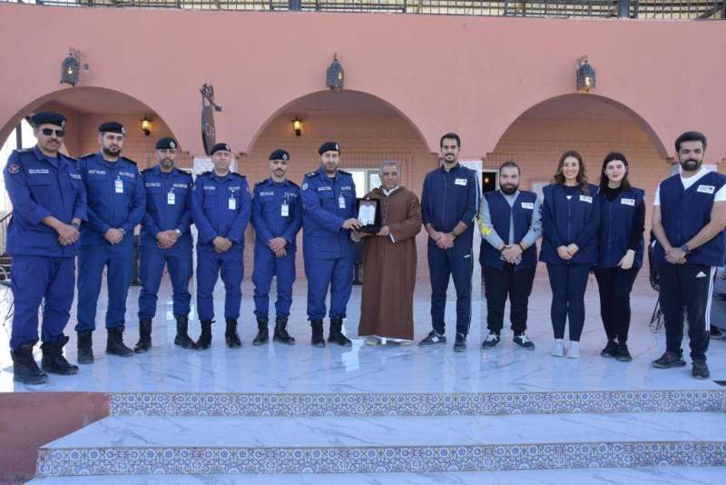 جانب من فعاليات حملة سلامتكم تهمنا 