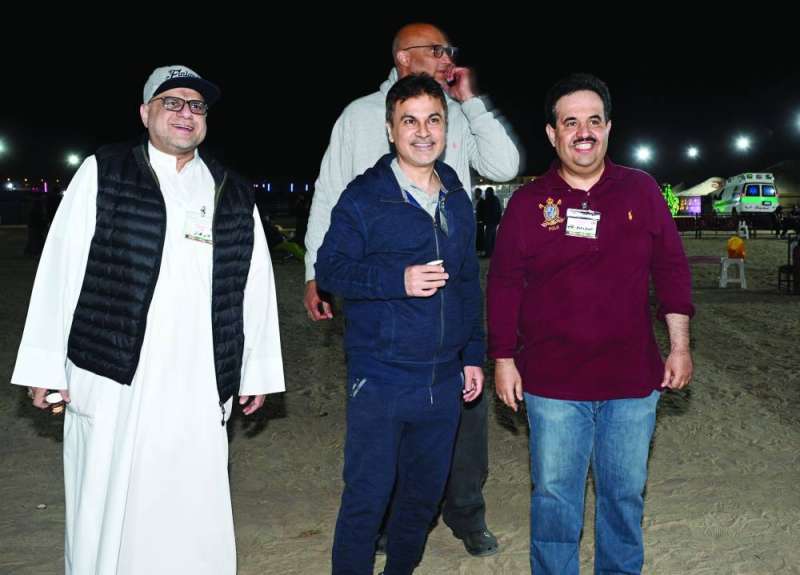 
طارق الميل وهشام الرويح وعمار جمال
