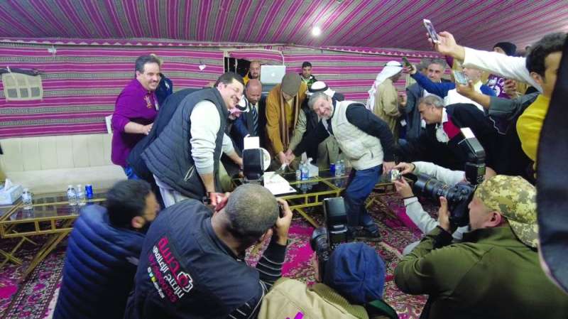 لقطة جماعية للخريجين