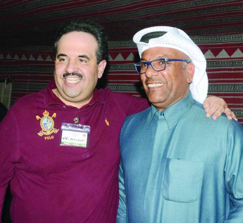 
سلمان العماري ودعيج الخليفة
