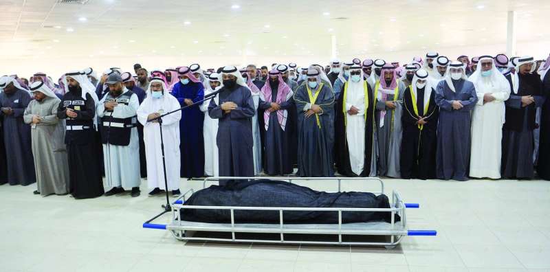 
الصلاة على الجنازة
