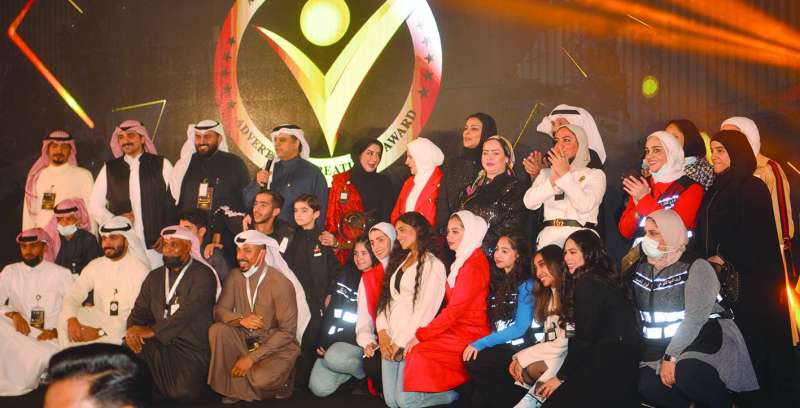 الفائزون المكرمون في لقطة جامعة