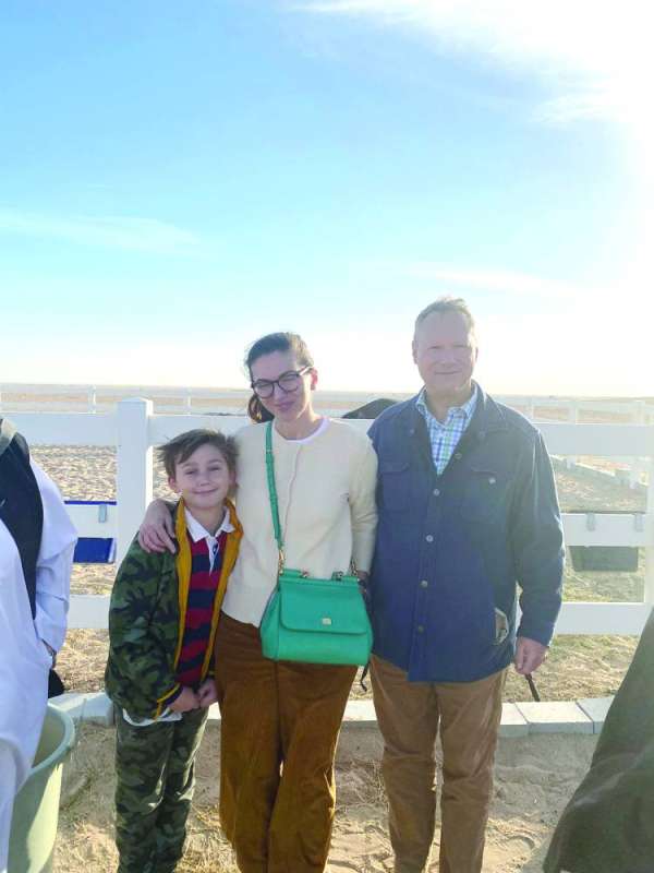 سفير النمسا وعائلته