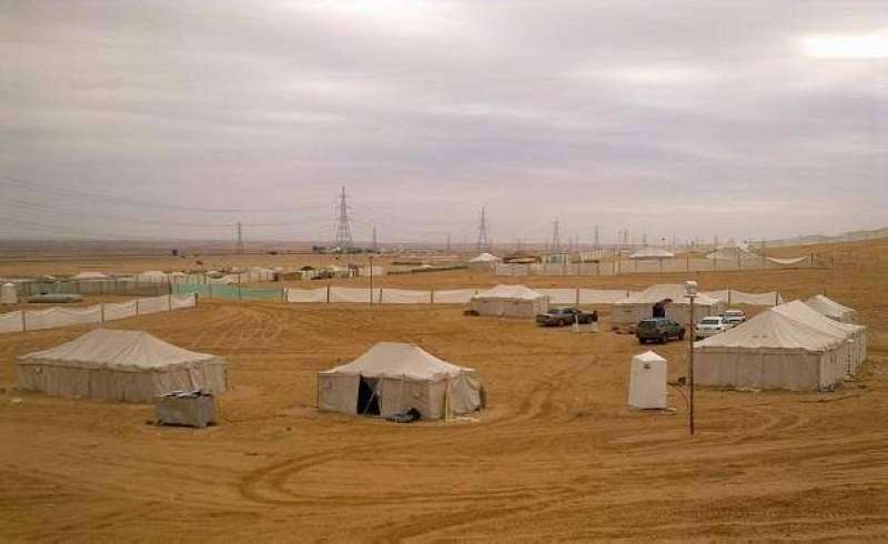 مخيمات ربيعية في بر الكويت