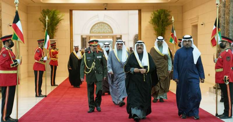 The representative of His Highness the Prince, His Highness the Crown Prince, leaves for Saudi Arabia to head the Kuwaiti delegation at the Riyadh Summit