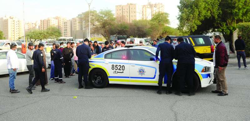 جانب من الحملة (تصوير سعود سالم)