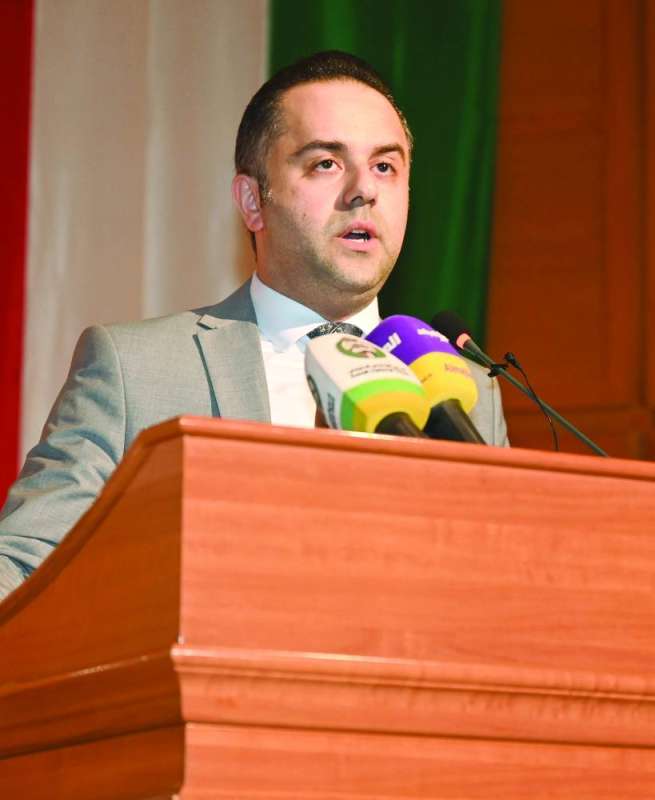 السند متحدثاً