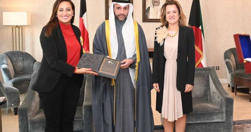 The Speaker of the National Assembly receives French Parliamentarian Emilia Lagrave