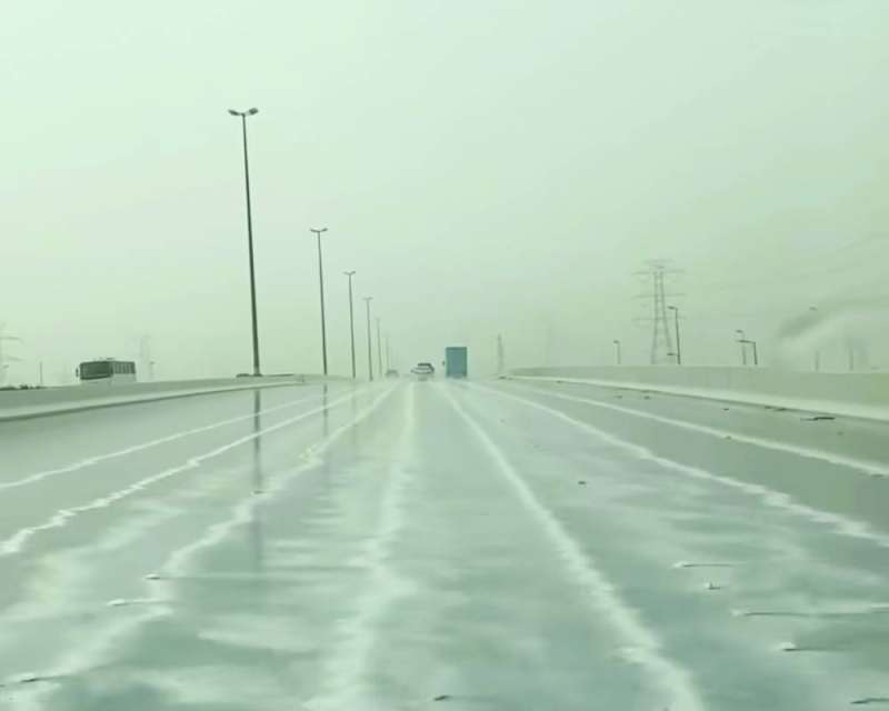 
الأمطار في المنطقة الجنوبية
