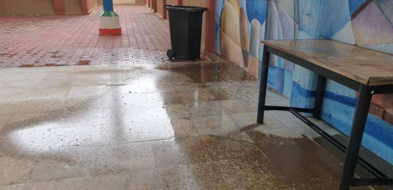 آثار الأمطار.. «محدودة» في المدارس
 