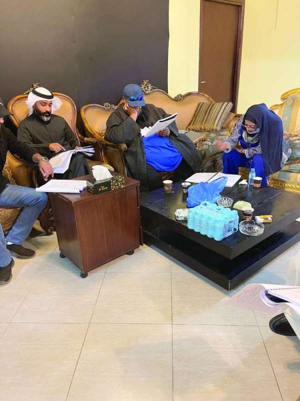 
هدى حمادة وطاهر صباح وعادل البلوشي
