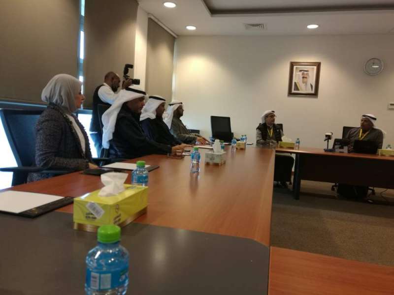 زيارة لأعضاء في المجلس البلدي إلى موقع جامعة الشدادية
 