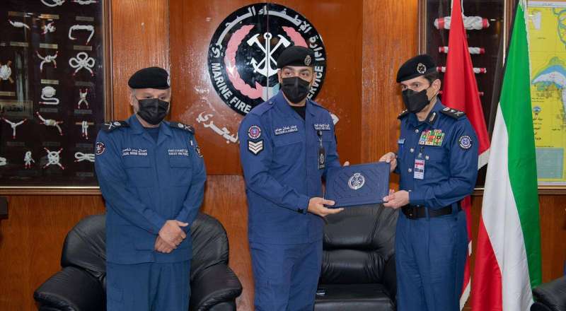 الفريق المكراد كرّم قوة الإطفاء المشاركة بتأمين كأس العرب وتمرين وطن في قطر 
