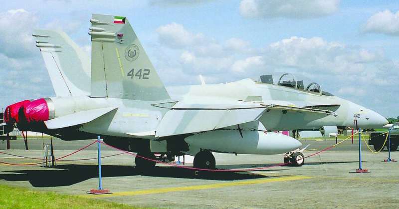 Malaysia: We are negotiating to buy 33 “Hornet” fighters from Kuwait