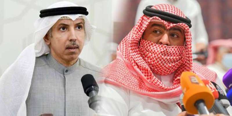 الوزير ثامر العلي والنائب مهلهل المضف