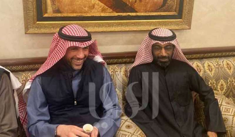 رئيس مجلس الأمة والنائب عبيد الوسمي