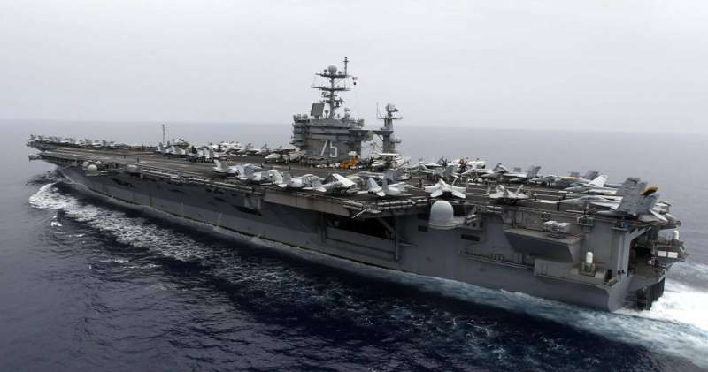 America keeps an aircraft carrier in the Mediterranean amid tension with Russia 