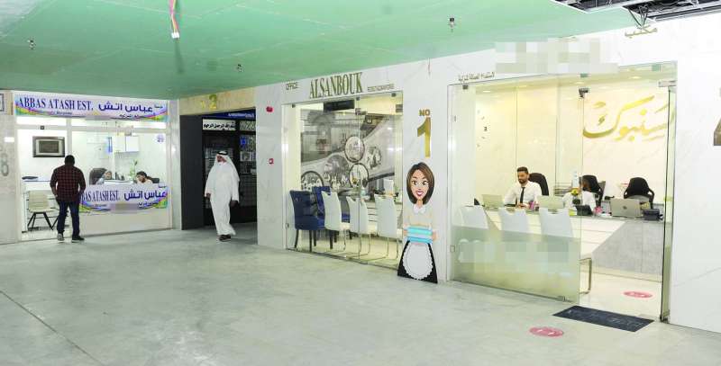 المكاتب تنتظر الانفراجة
