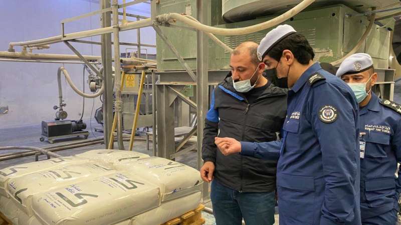 جولة لقياديي «الإطفاء» على مصانع صبحان