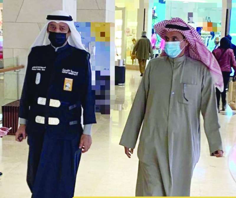 فهد الشتيلي خلال الجولة 