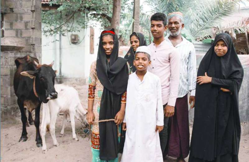 مشروع تربية ماشية في إحدى الدول 