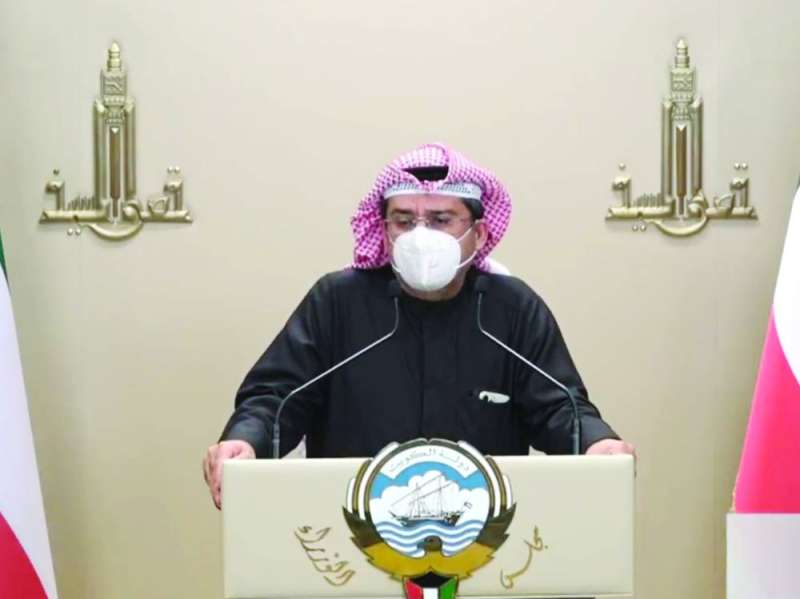 وكيل «الصحة» خلال المؤتمر الصحافي