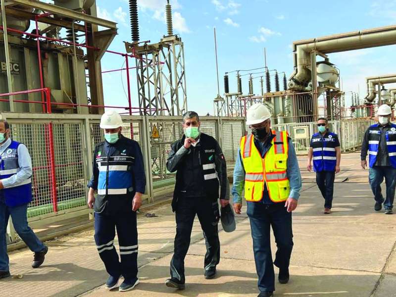 جانب من جولة الوزير الفارس