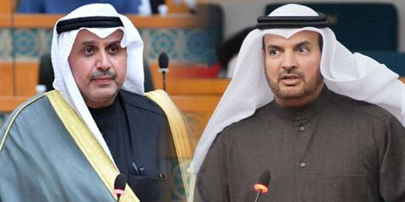 النائب حمدان العازمي والوزير حمد العلي