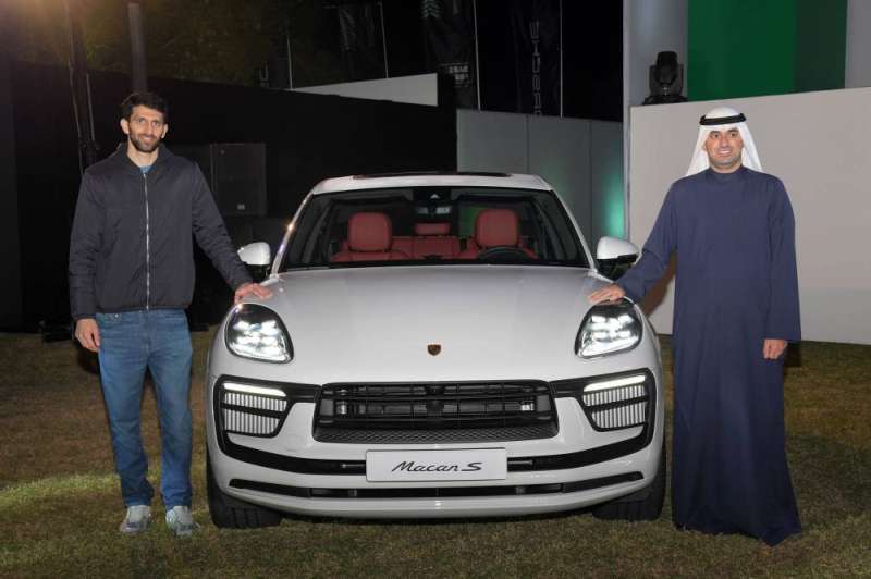 عبداللطيف وعبدالمحسن بهبهاني خلال الإطلاق