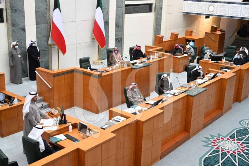 العازمي أثناء الاستجواب