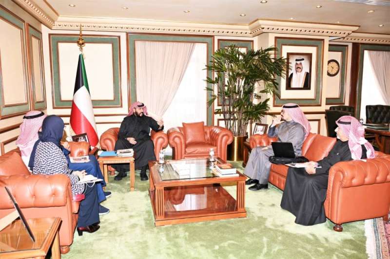 محافظ العاصمة مستقبلا وفد التقدم العلمي