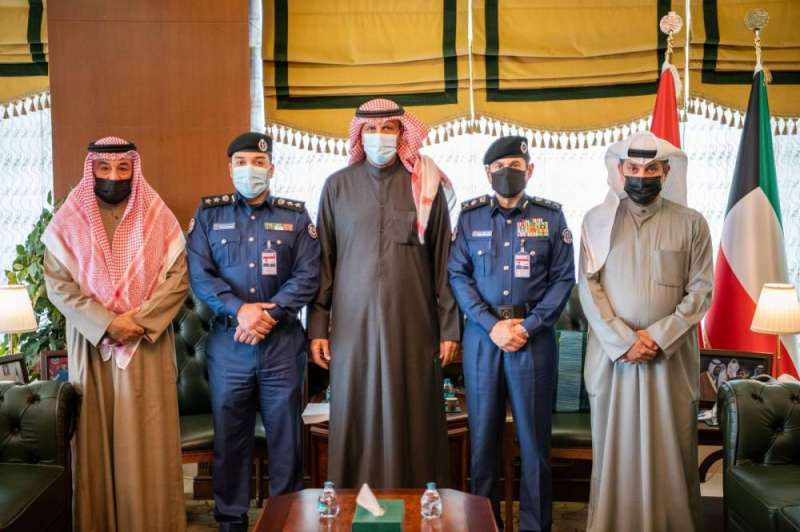 الفريق المكراد يستقبل رئيس وأعضاء جمعية الضباط المتقاعدين   