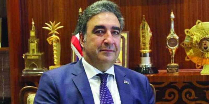 سفير أذربيجان لدى البلاد إيلخان قهرمان