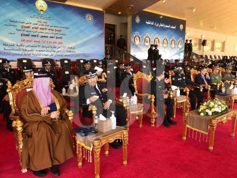 «الداخلية» تحتفل بتخريج كوكبة من ضباط الاختصاص وطالبات معهد الشرطة النسائية 