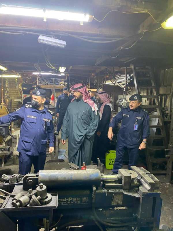 حملة على الشويخ الصناعية