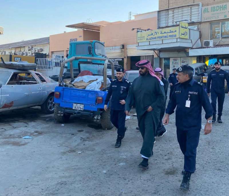 حملة على الشويخ الصناعية 