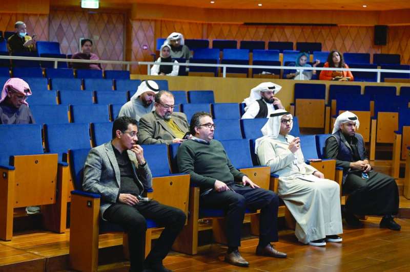 جانب من الحضور
