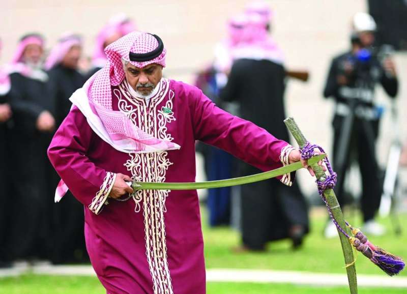 من أجواء الاحتفالية	 (تصوير أسعد عبدالله)