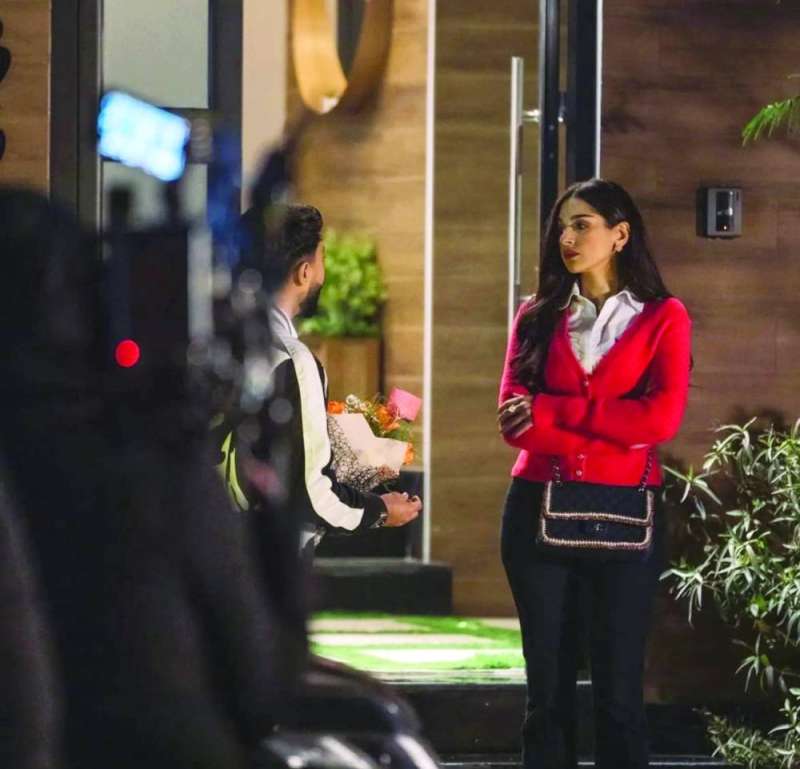 شيماء رحيمي في كواليس «آدم وحواء»